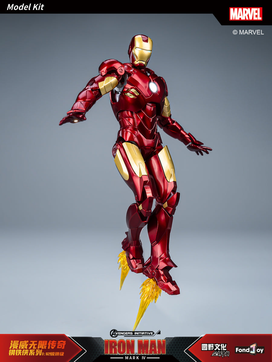 Fondjoy 1/12 Marvel Infinity Saga Series Iron Man Mark4 Model Kit - Mokei Otaku