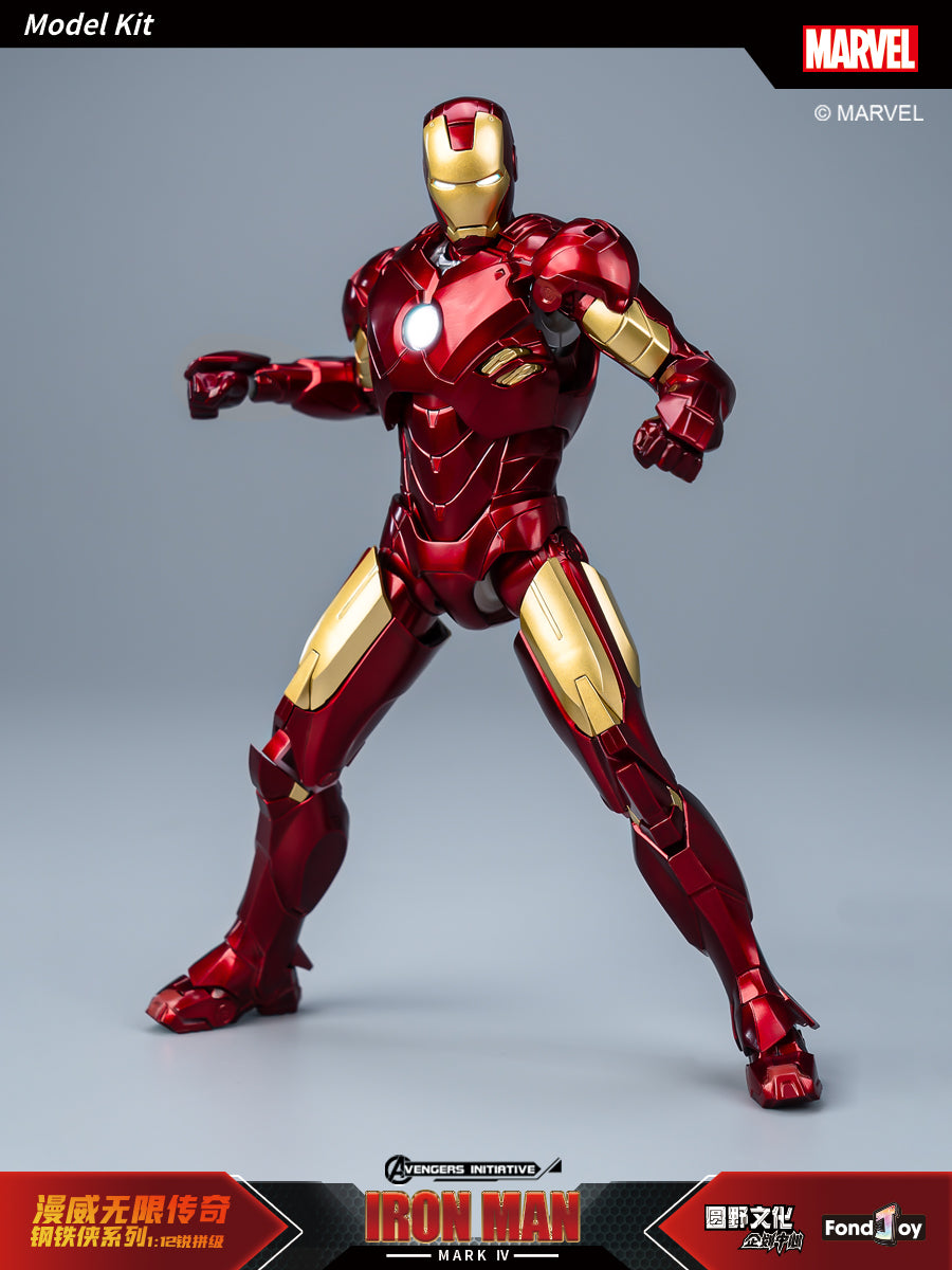 Fondjoy 1/12 Marvel Infinity Saga Series Iron Man Mark4 Model Kit - Mokei Otaku
