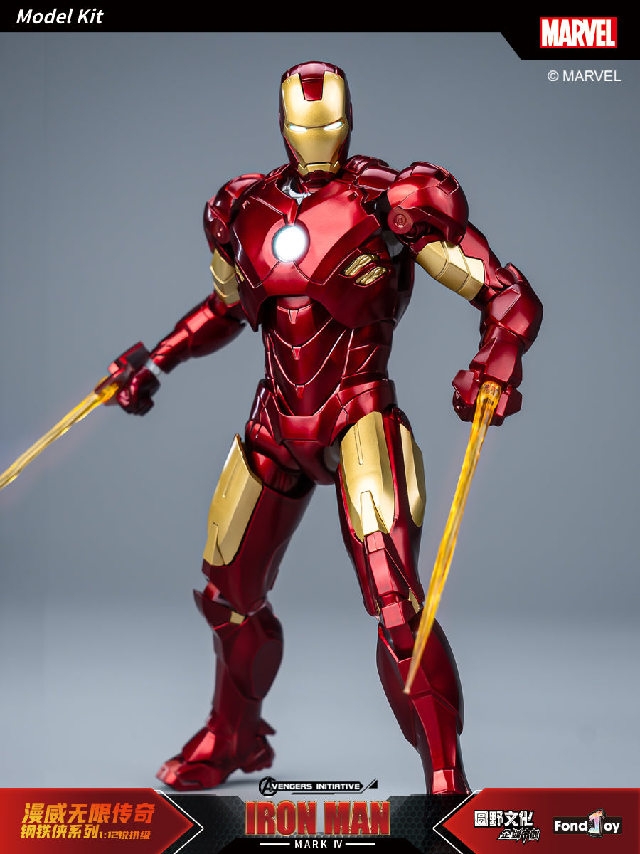 Fondjoy 1/12 Marvel Infinity Saga Series Iron Man Mark4 Model Kit - Mokei Otaku