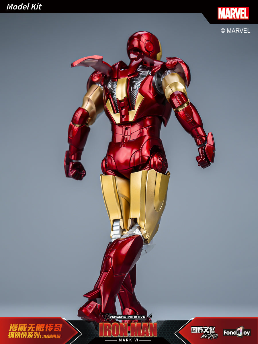 Fondjoy 1/12 Marvel Infinity Saga Series Iron Man Mark6 Model Kit - Mokei Otaku