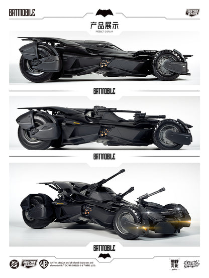 NEW Original XWS Batmobile Model 1/12 Big Ben Batman Statue Collection DC Justice League BVS Batman Figure