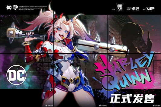 DC Comics Harley Quinn (Dual Body) 1/10 Scale Model Kit - Mokei Otaku