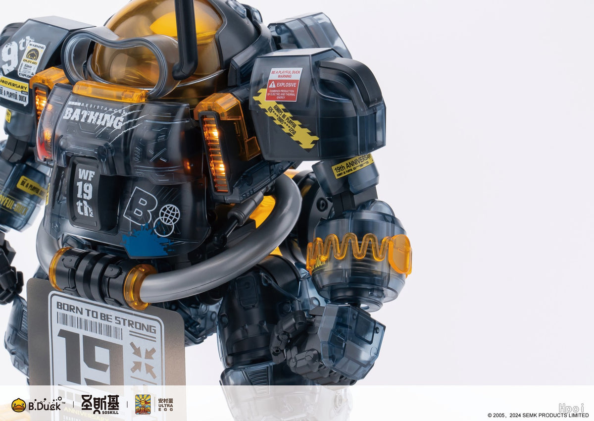 Trendy Machinery 19th Anniversary B.Duck & Spa Duck (Black Samurai Ver.) Limited Edition Model Kit - Mokei Otaku