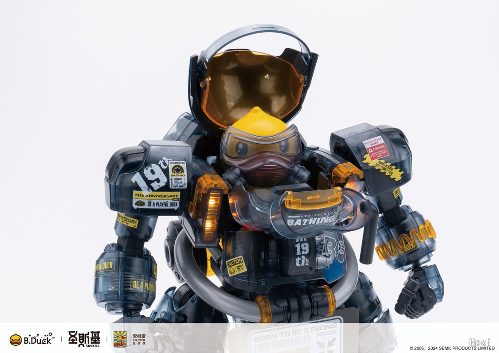Trendy Machinery 19th Anniversary B.Duck & Spa Duck (Black Samurai Ver.) Limited Edition Model Kit - Mokei Otaku