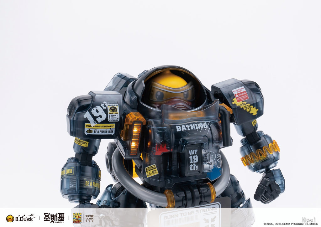 Trendy Machinery 19th Anniversary B.Duck & Spa Duck (Black Samurai Ver.) Limited Edition Model Kit - Mokei Otaku