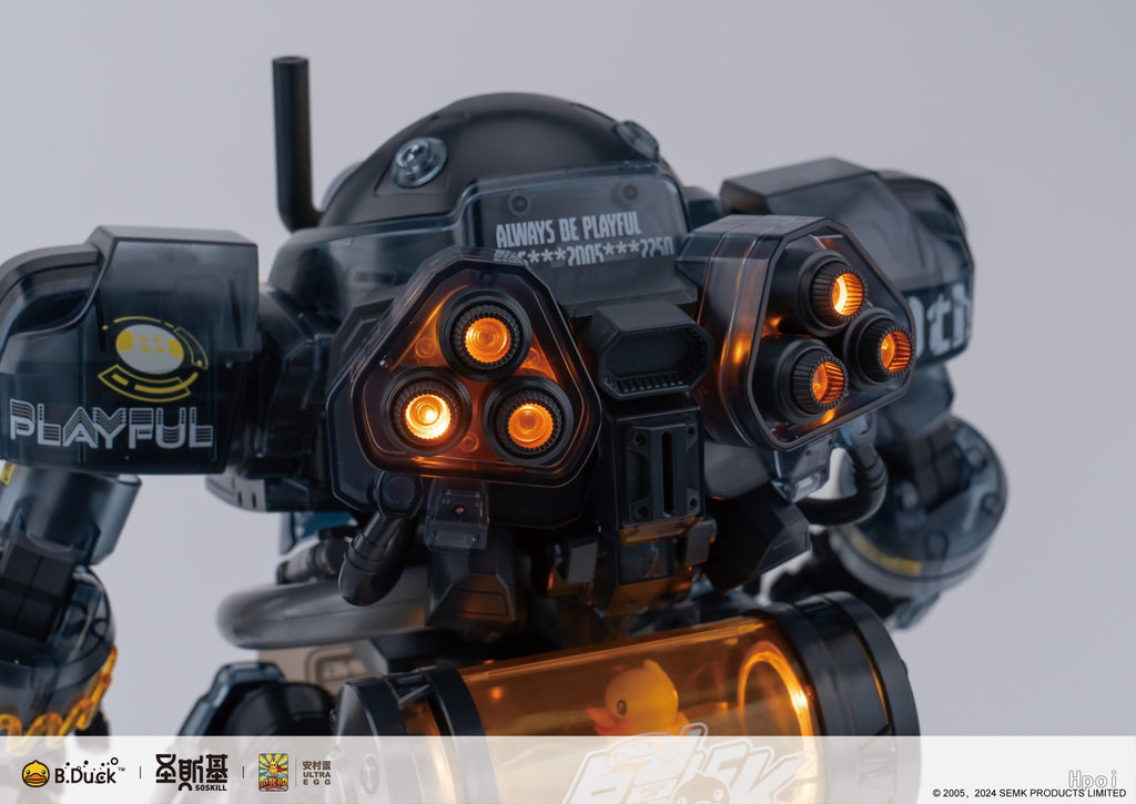 Trendy Machinery 19th Anniversary B.Duck & Spa Duck (Black Samurai Ver.) Limited Edition Model Kit - Mokei Otaku