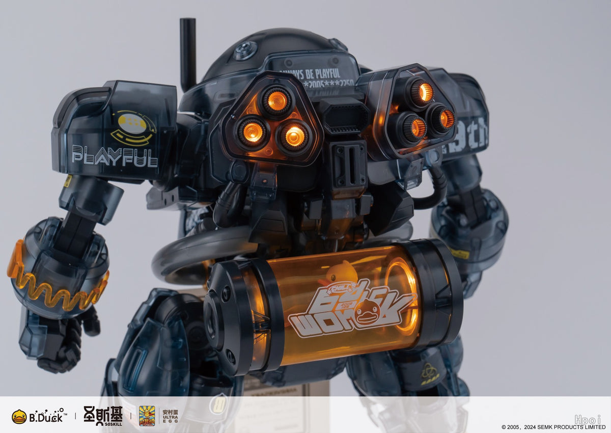 Trendy Machinery 19th Anniversary B.Duck & Spa Duck (Black Samurai Ver.) Limited Edition Model Kit - Mokei Otaku