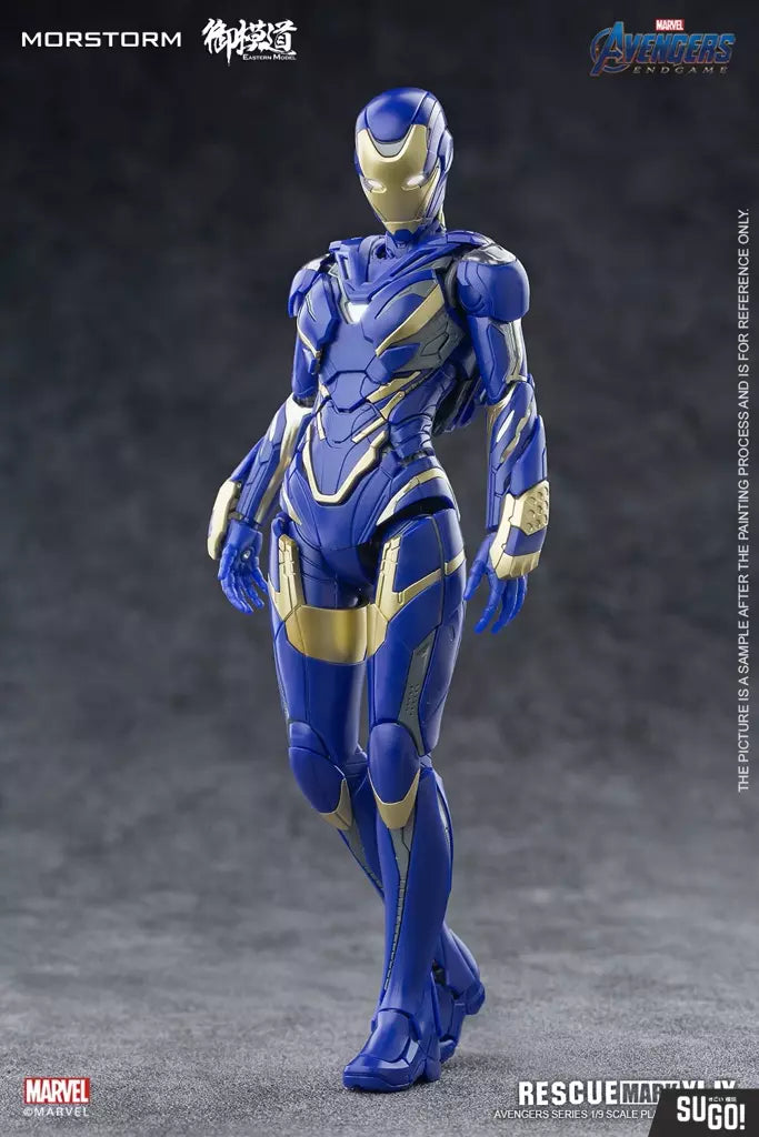 MORSTORM x E-model Iron Man Rescue Suit Mark 49 Pepper Potts 1/9 Scale - Mokei Otaku