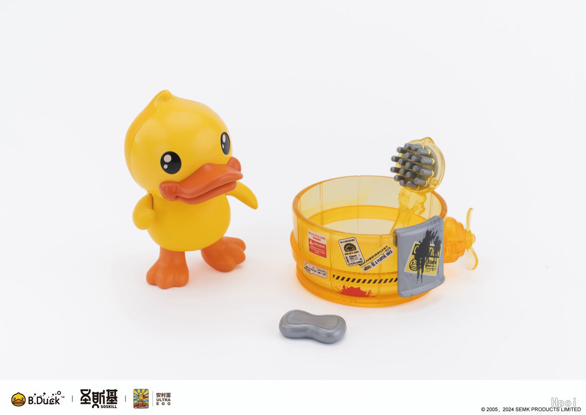 Trendy Machinery 19th Anniversary B.Duck & Spa Duck (Black Samurai Ver.) Limited Edition Model Kit - Mokei Otaku