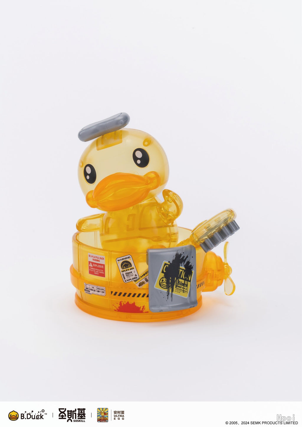 Trendy Machinery 19th Anniversary B.Duck & Spa Duck (Black Samurai Ver.) Limited Edition Model Kit - Mokei Otaku
