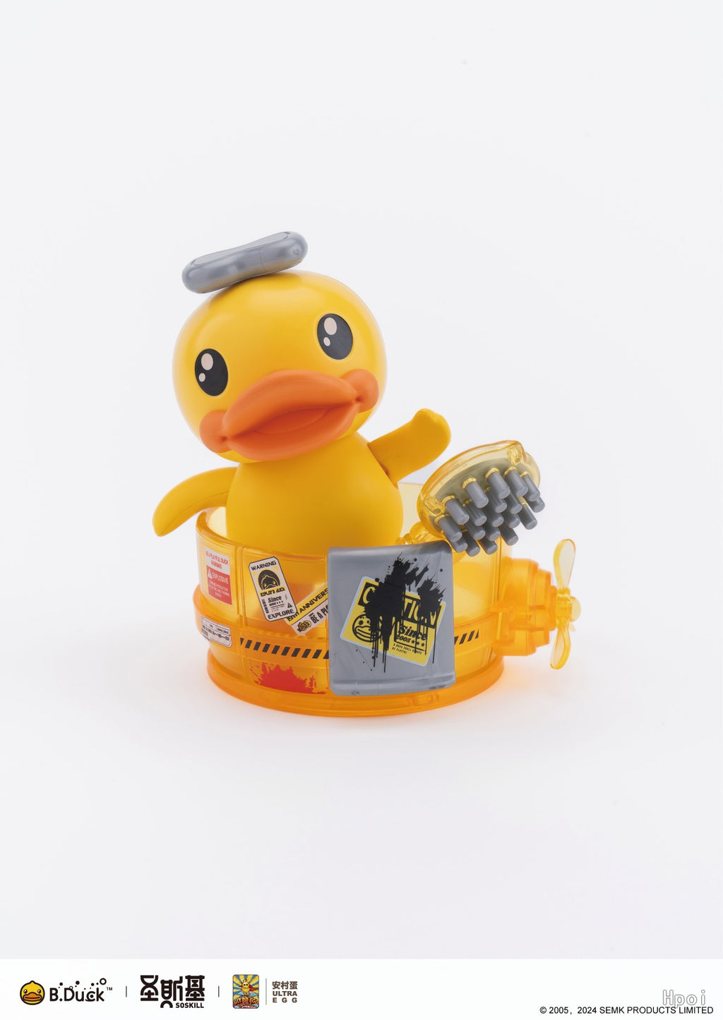 Trendy Machinery 19th Anniversary B.Duck & Spa Duck (Black Samurai Ver.) Limited Edition Model Kit - Mokei Otaku