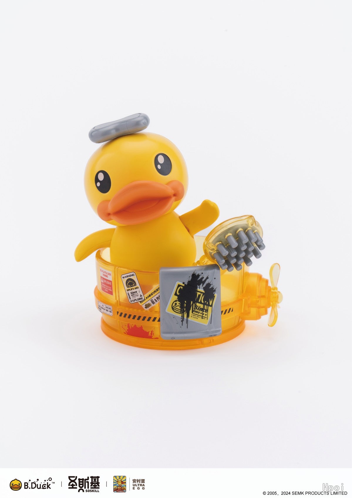 Trendy Machinery 19th Anniversary B.Duck & Spa Duck (Black Samurai Ver.) Limited Edition Model Kit - Mokei Otaku