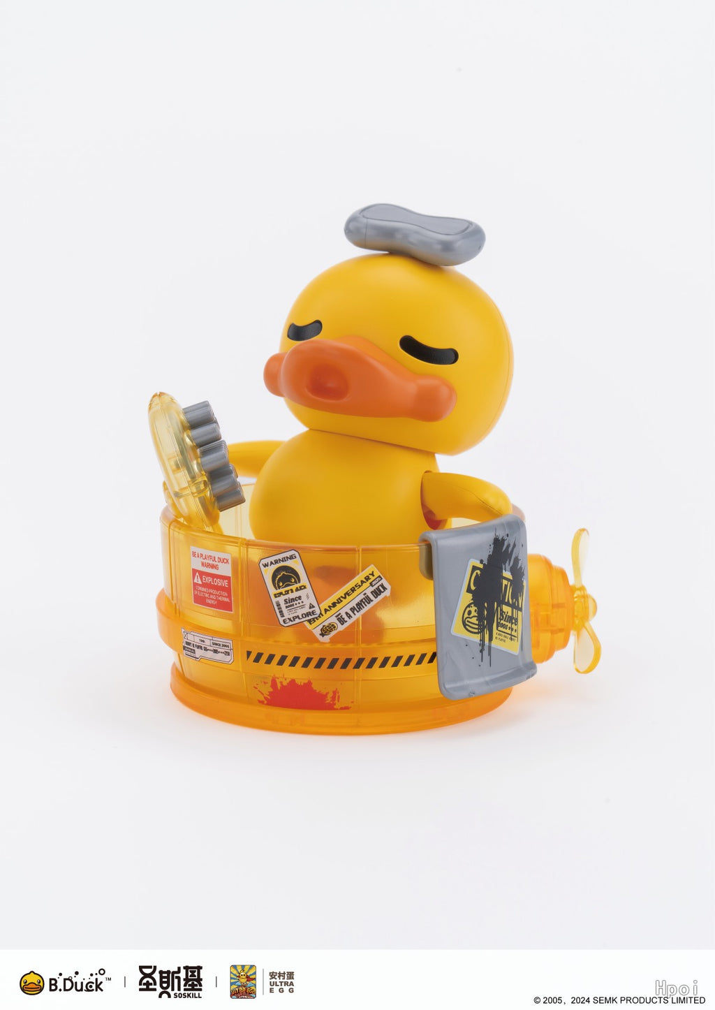 Trendy Machinery 19th Anniversary B.Duck & Spa Duck (Black Samurai Ver.) Limited Edition Model Kit - Mokei Otaku