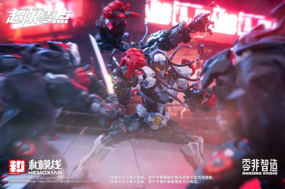 Hemoxian Baki 1/10 Scale Model Kit with Accessory Pack