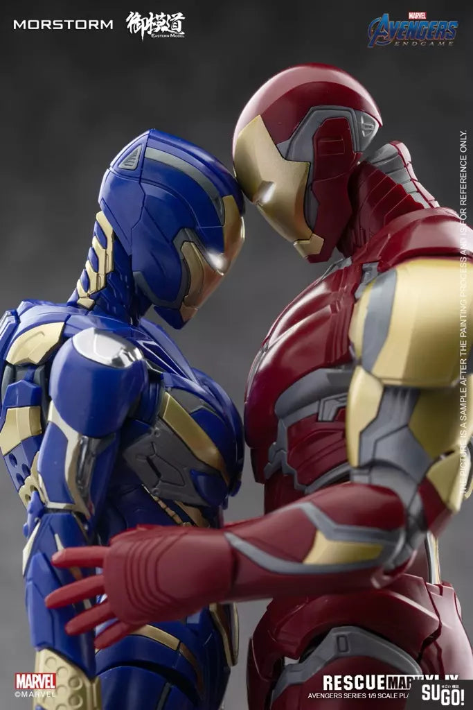 MORSTORM x E-model Iron Man Rescue Suit Mark 49 Pepper Potts 1/9 Scale - Mokei Otaku