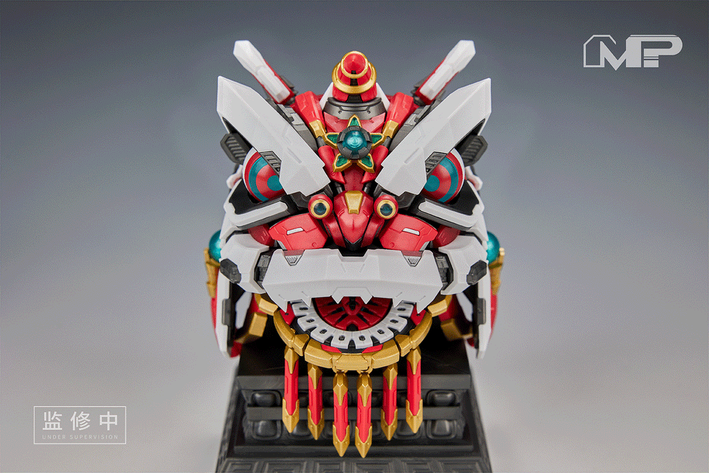 MP01 Lion Dance Model Kit - Mokei Otaku