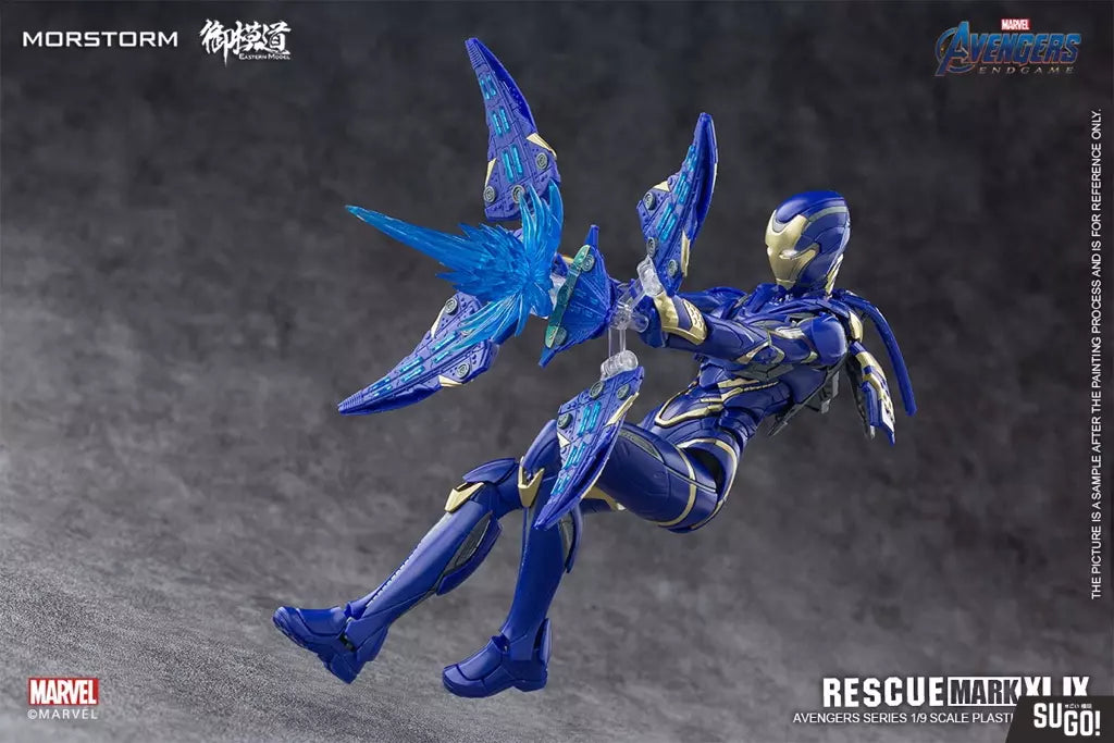 MORSTORM x E-model Iron Man Rescue Suit Mark 49 Pepper Potts 1/9 Scale - Mokei Otaku