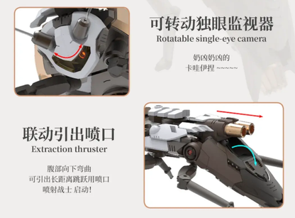 Robox Animation RB-P-02 Cantonese Heavy Utility Vehicles Guangdong Cockroach Model Kit