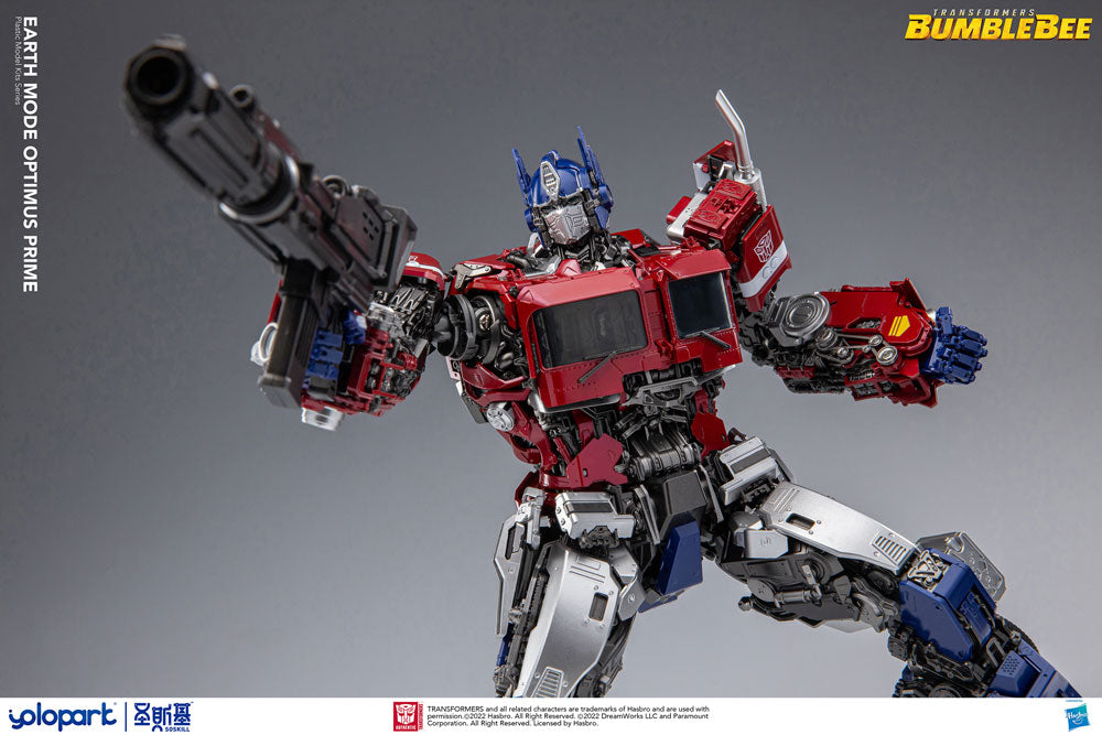 SOSKILL X Yolopark BUMBLEBEE THE MOVIE : 30cm Optimus Prime Plastic Model Kit - Mokei Otaku