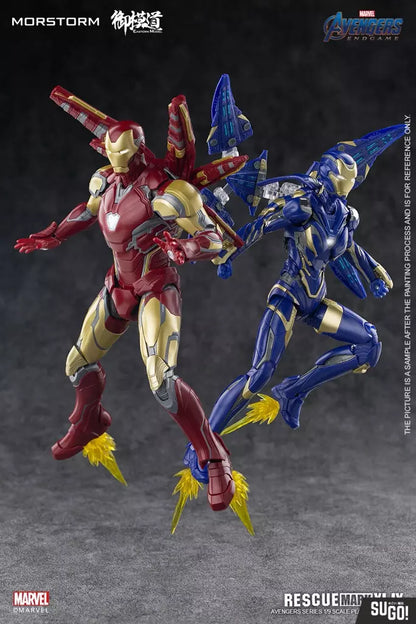 MORSTORM x E-model Iron Man Rescue Suit Mark 49 Pepper Potts 1/9 Scale