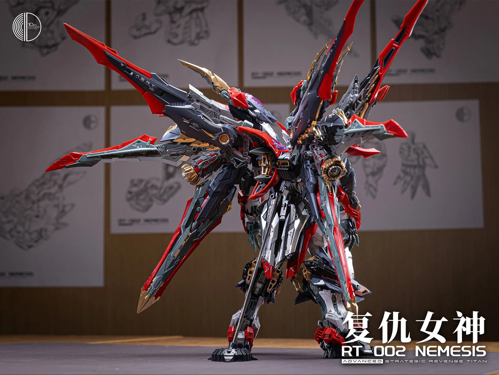 Infinite Dimension 1/100 Nemesis Model Kit - Mokei Otaku