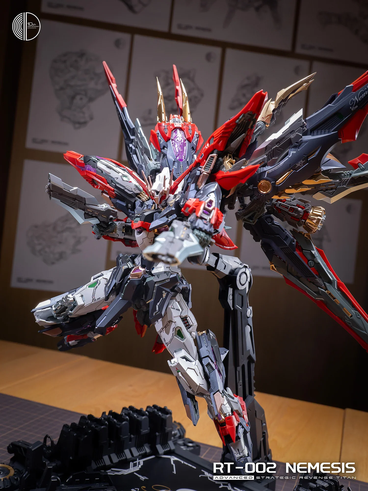 Infinite Dimension 1/100 Nemesis Model Kit - Mokei Otaku