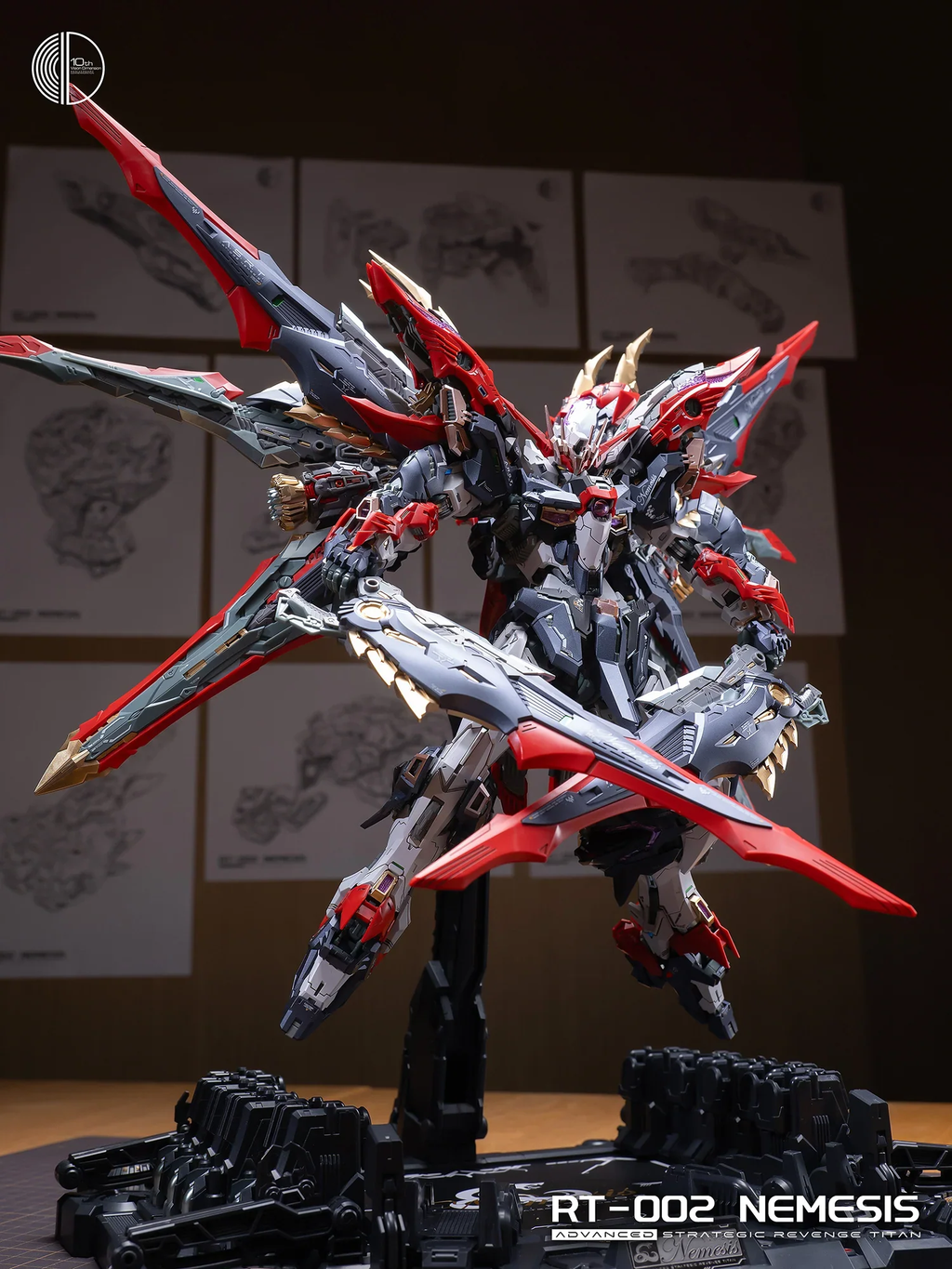 Infinite Dimension 1/100 Nemesis Model Kit - Mokei Otaku