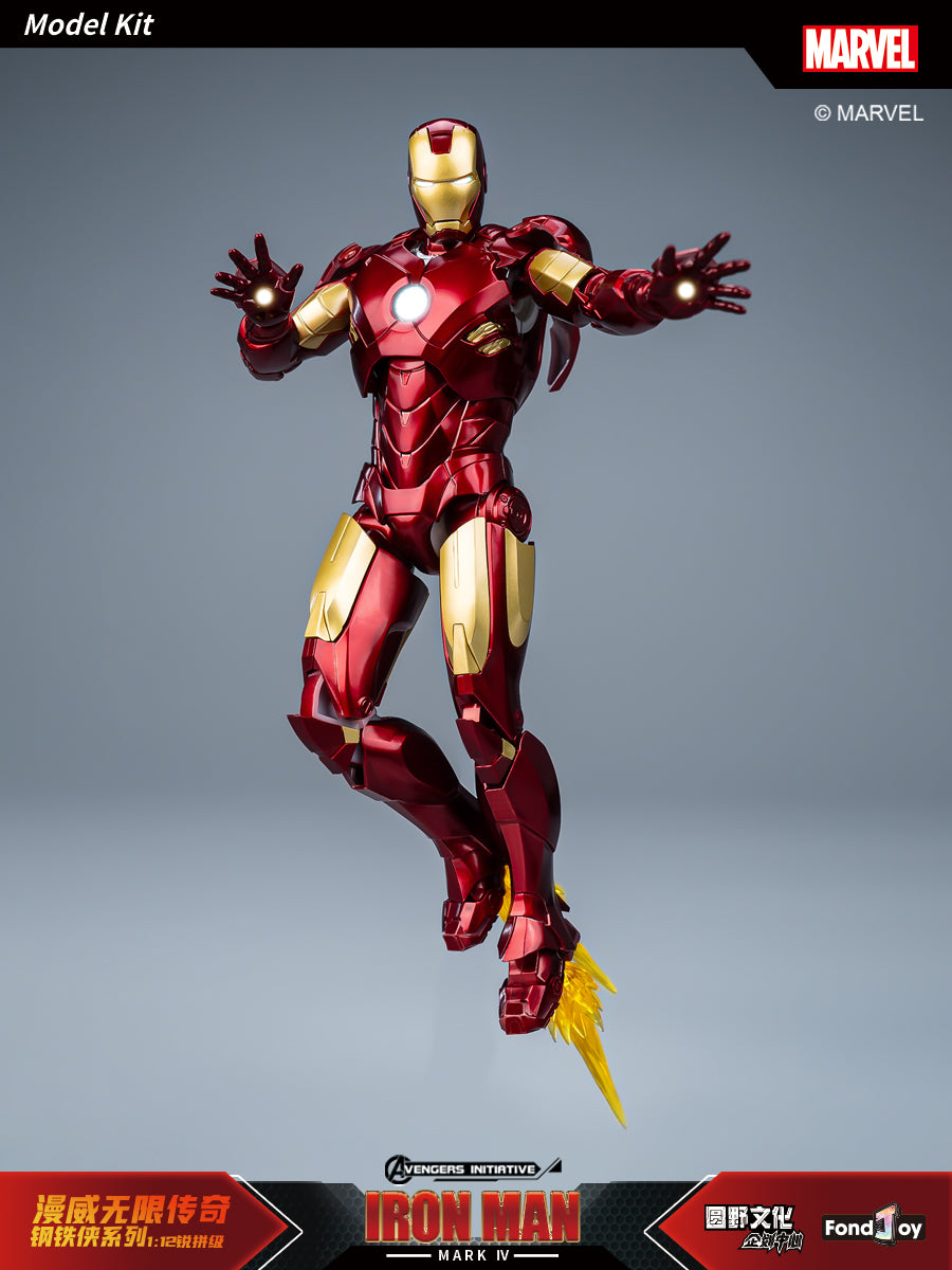 Fondjoy 1/12 Marvel Infinity Saga Series Iron Man Mark4 Model Kit - Mokei Otaku