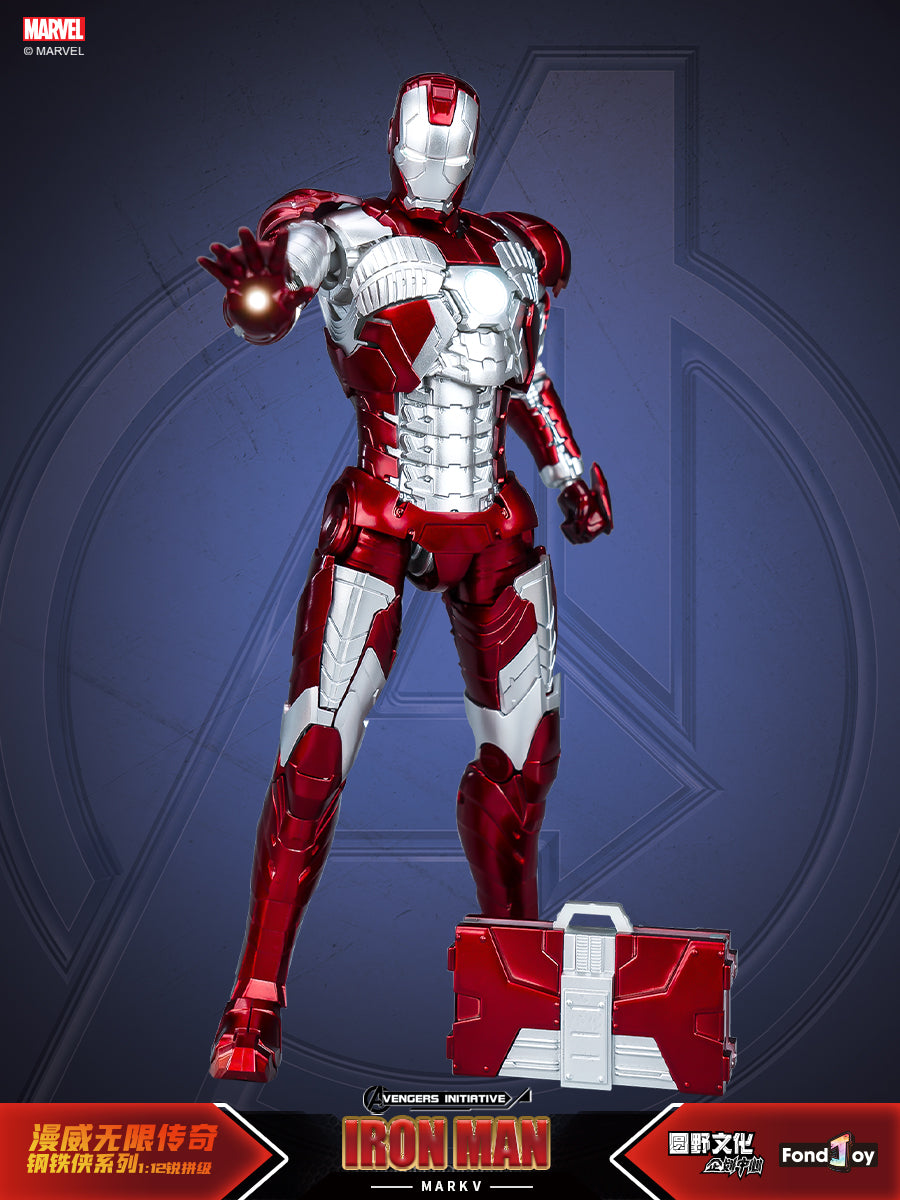 Fondjoy 1/12 Marvel Infinity Saga Series Iron Man Mark5 Model Kit - Mokei Otaku