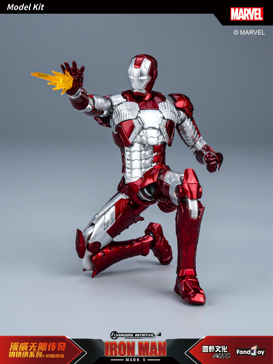 Fondjoy 1/12 Marvel Infinity Saga Series Iron Man Mark5 Model Kit - Mokei Otaku