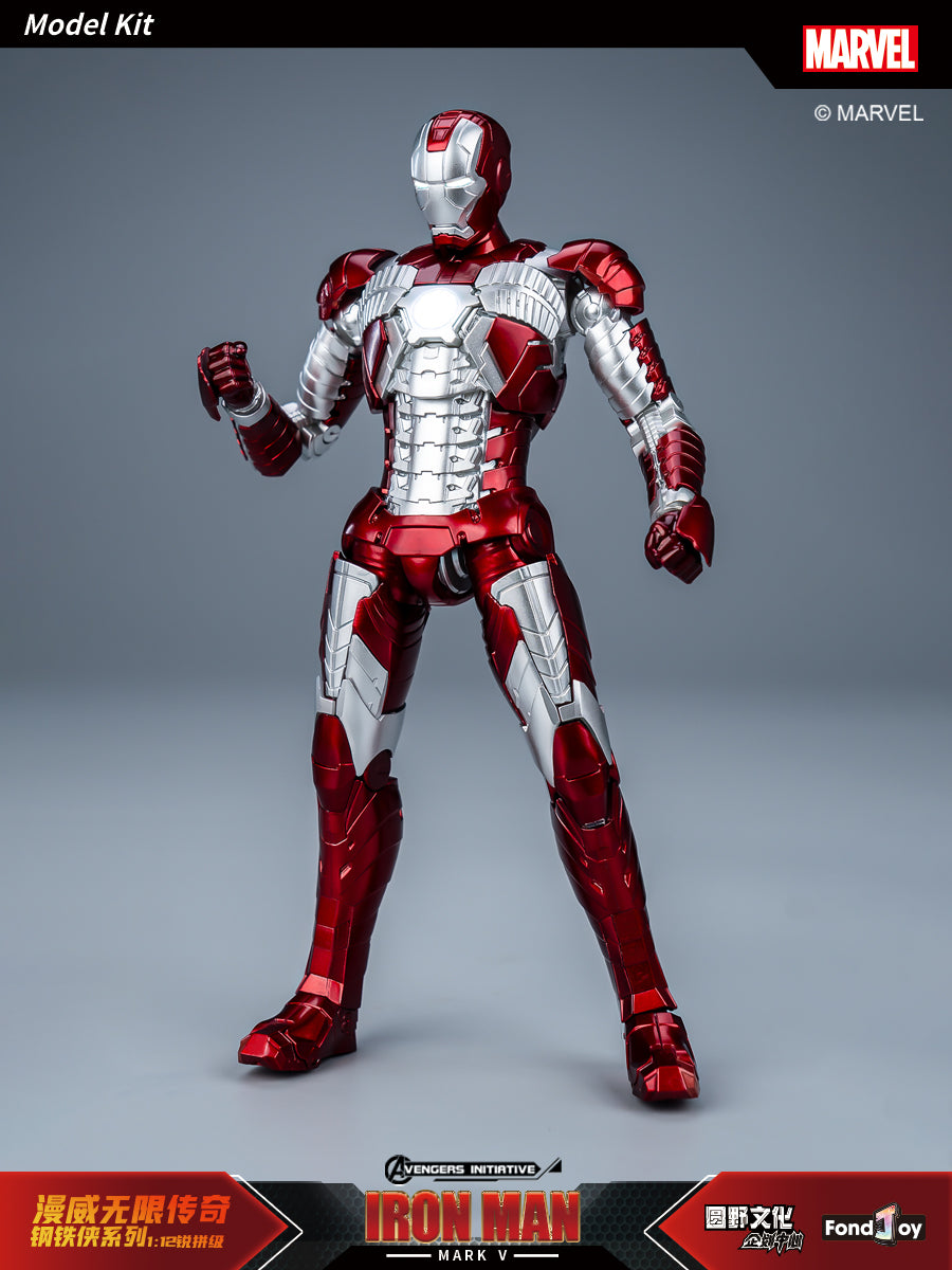 Fondjoy 1/12 Marvel Infinity Saga Series Iron Man Mark5 Model Kit - Mokei Otaku