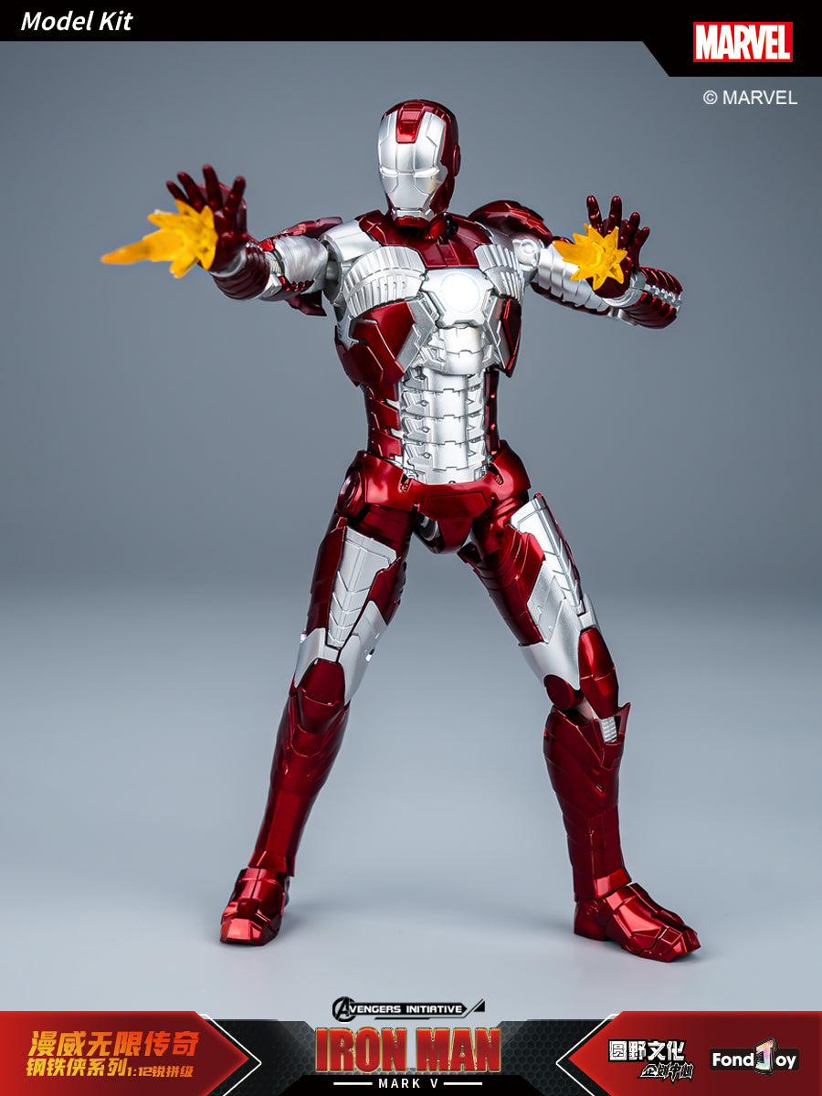 Fondjoy 1/12 Marvel Infinity Saga Series Iron Man Mark5 Model Kit - Mokei Otaku