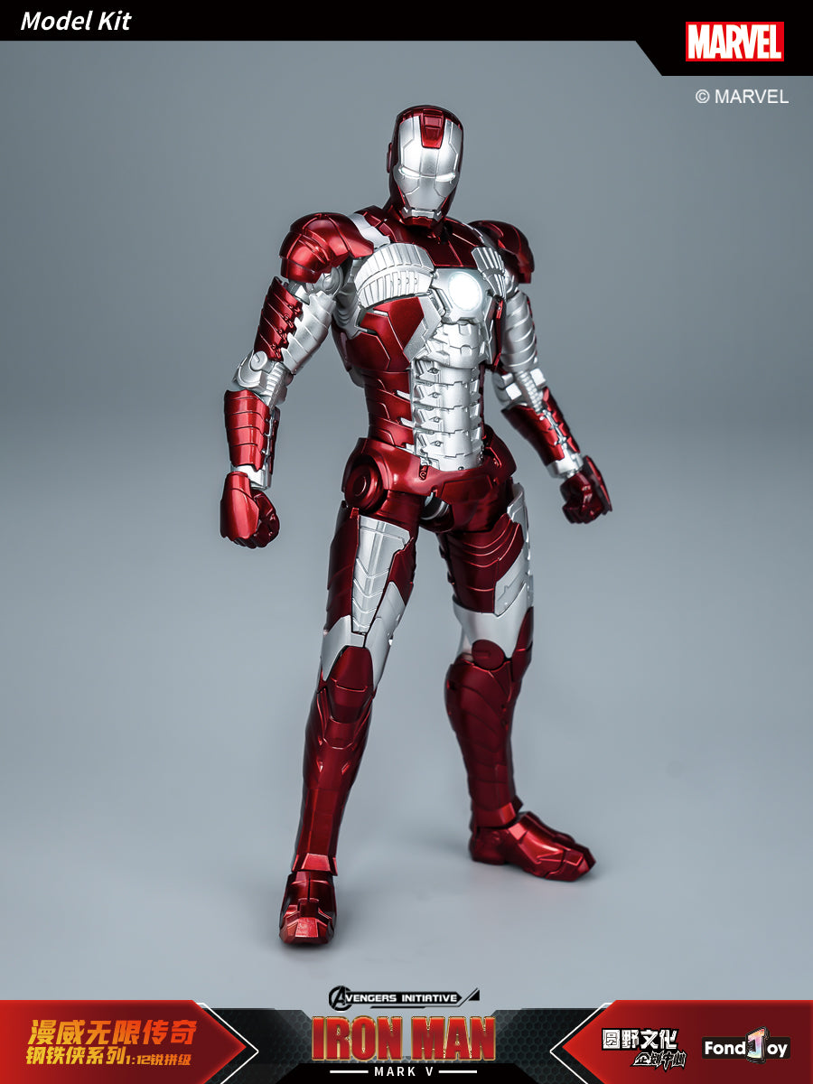 Fondjoy 1/12 Marvel Infinity Saga Series Iron Man Mark5 Model Kit - Mokei Otaku