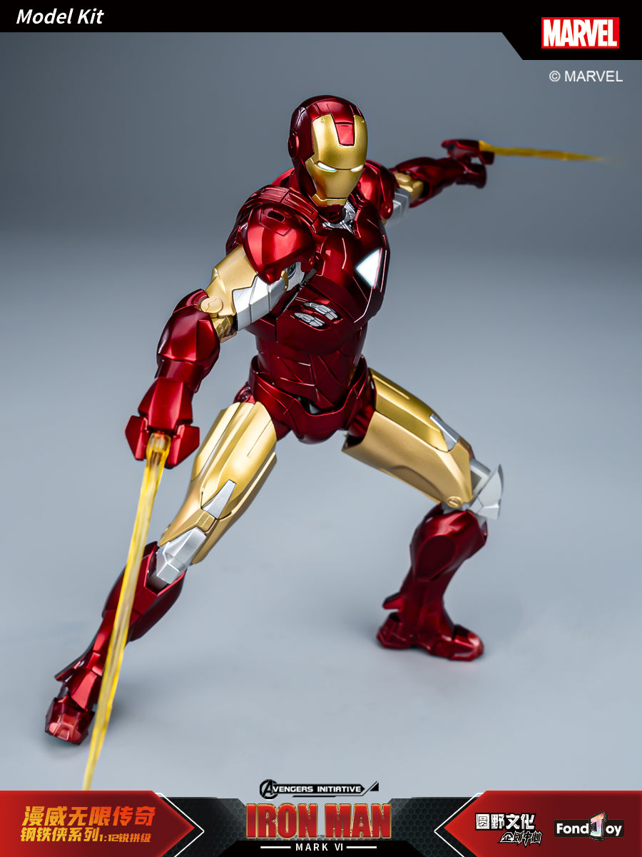 Fondjoy 1/12 Marvel Infinity Saga Series Iron Man Mark6 Model Kit - Mokei Otaku