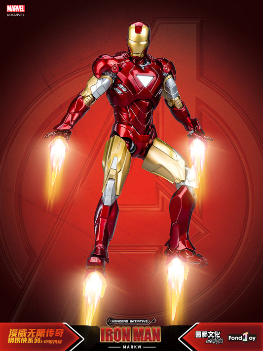Fondjoy 1/12 Marvel Infinity Saga Series Iron Man Mark6 Model Kit - Mokei Otaku